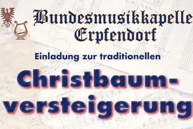 Christbaumversteigerung