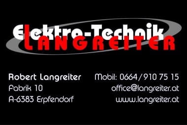 Elektrotechnik-Langreiter
